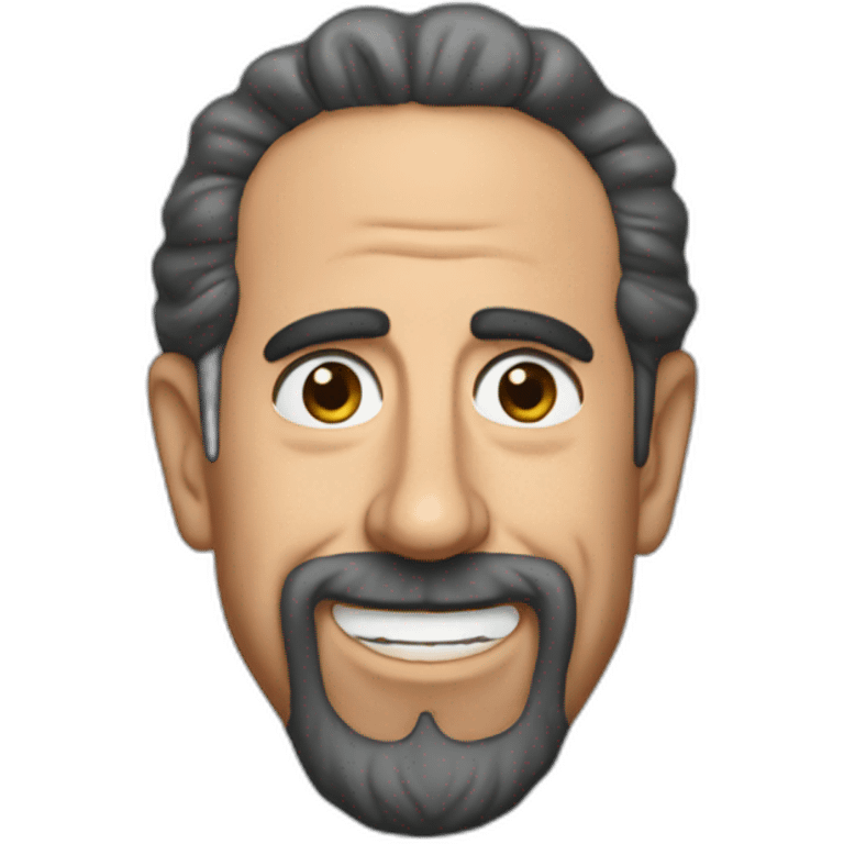 whole bearded jerry seinfeld emoji