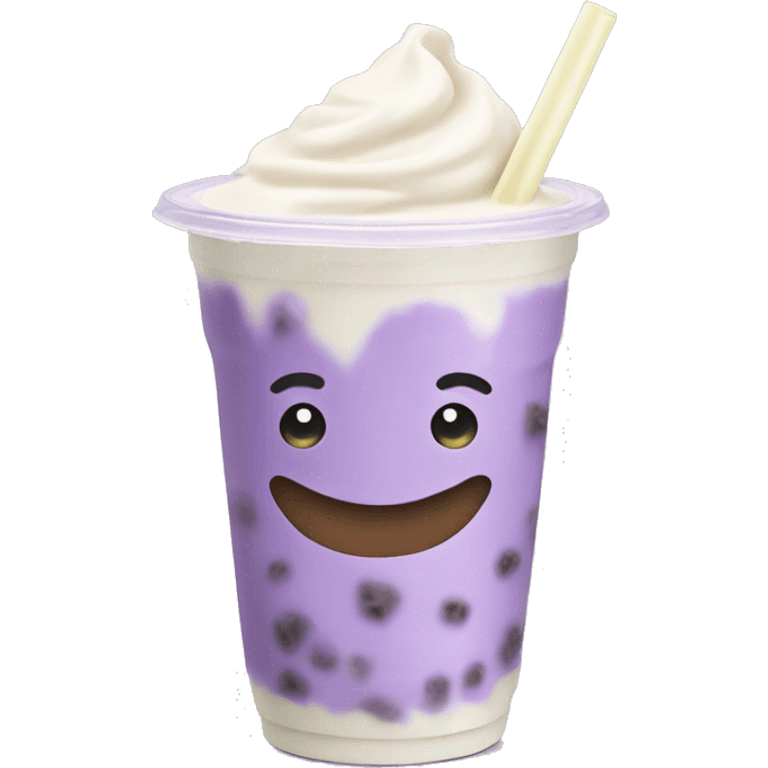 taro milk tea emoji