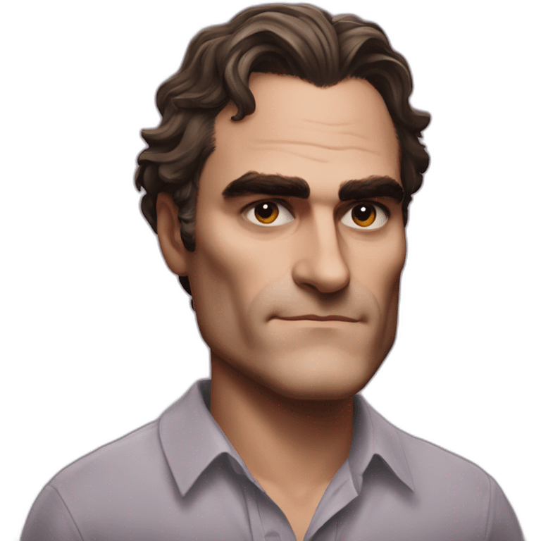 super joaquin phoenix bros emoji