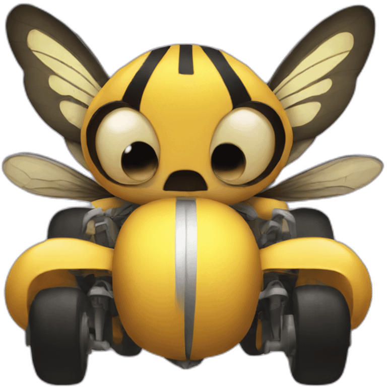 a super bee emoji