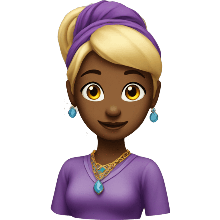 Girl genie emoji