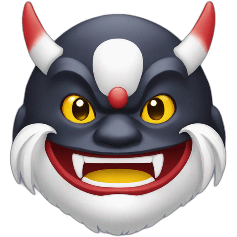 tengu mask smile emoji