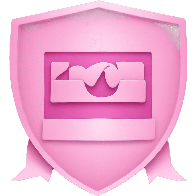 Pink certification logo
 emoji