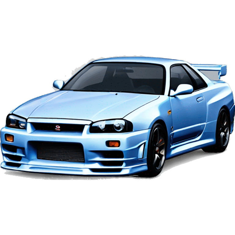 Nissan Skyline R34 emoji