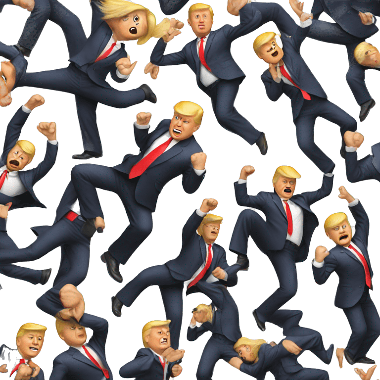 Trump dancing emoji