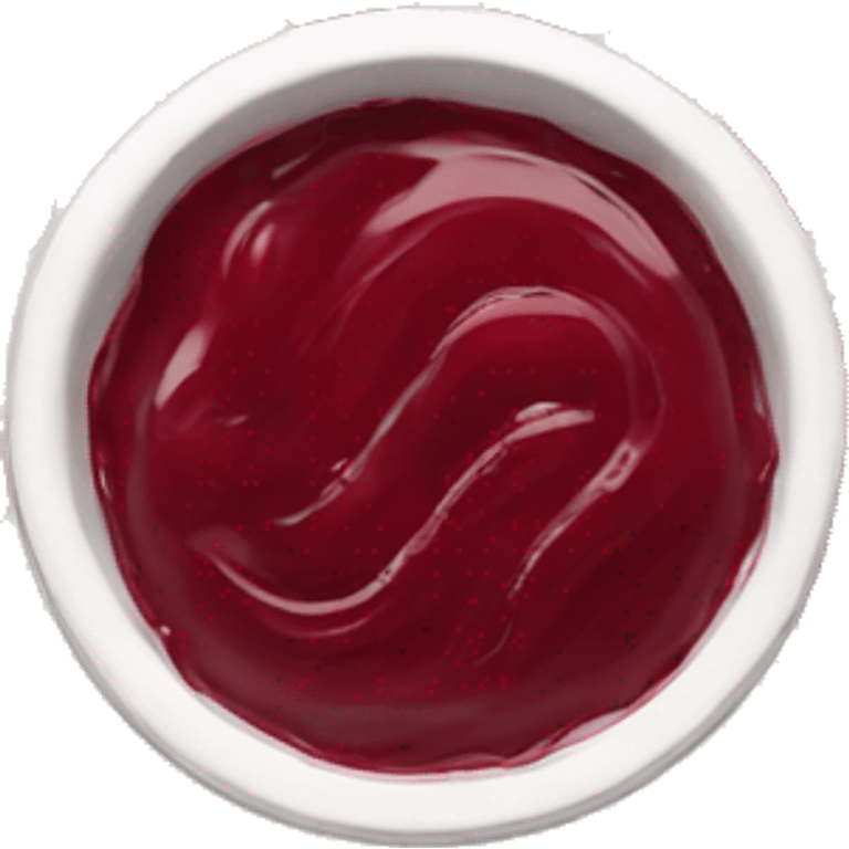 Cranberry sauce emoji