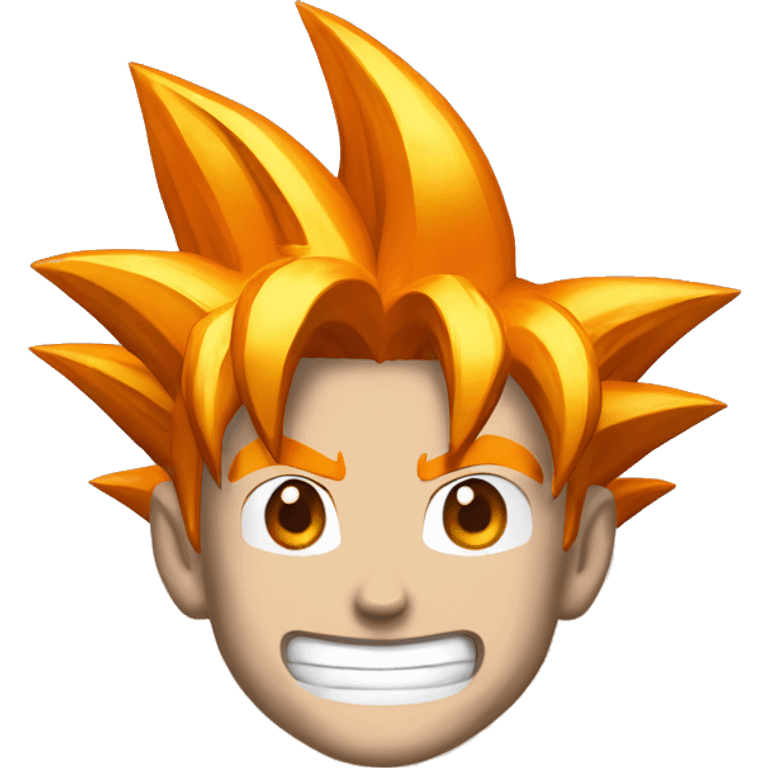 Goku énervé emoji