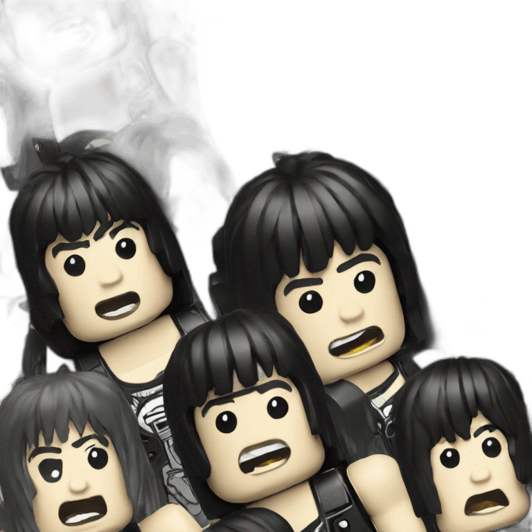 ramones lego emoji