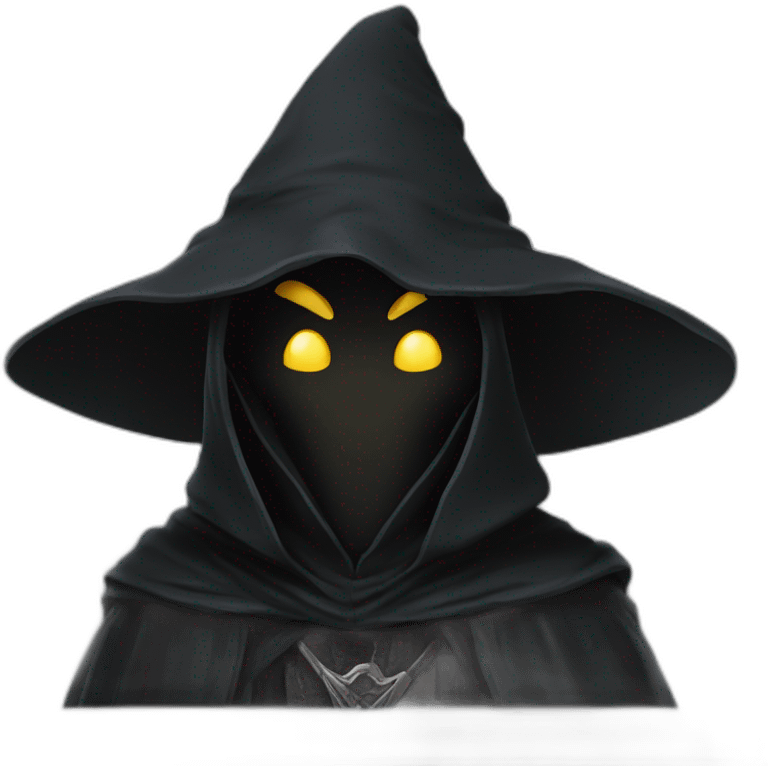 A nazgul from the lord of the rings movies in a party mood emoji