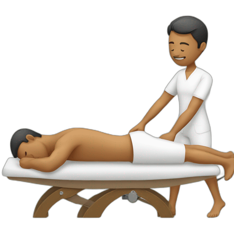 a-man-is-doing-a-massage emoji