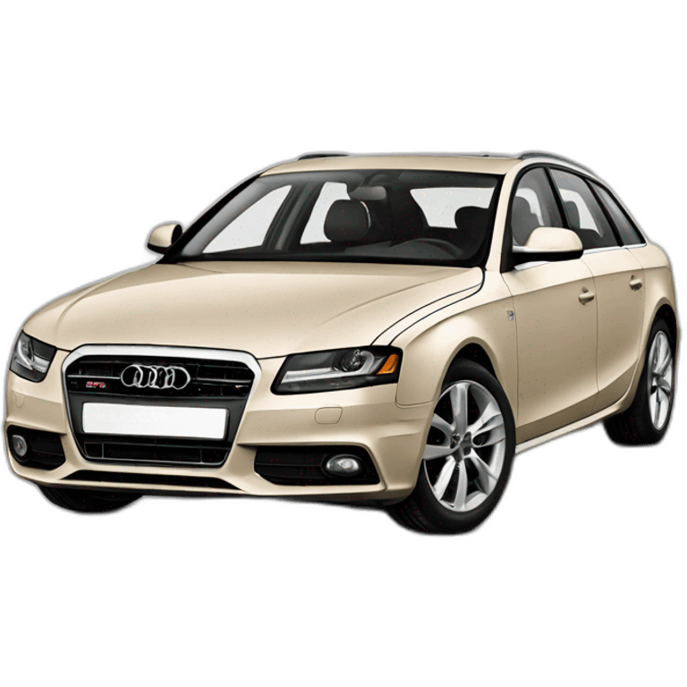 Audi A4 2011 beige emoji