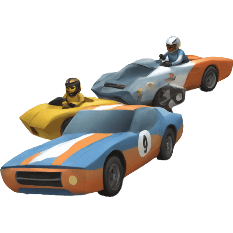 racing duel emoji