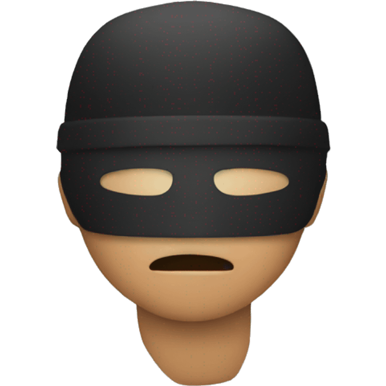 Robber shoulder emoji