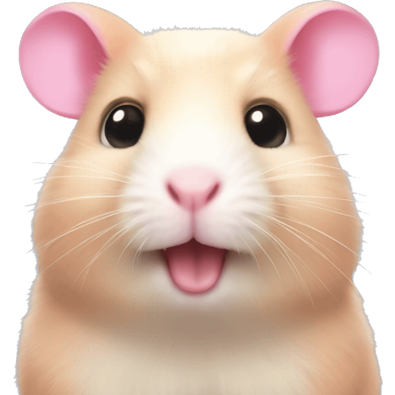 pink hamster emoji