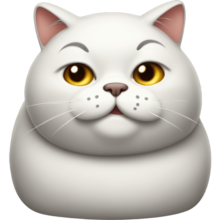 Fat cat emoji