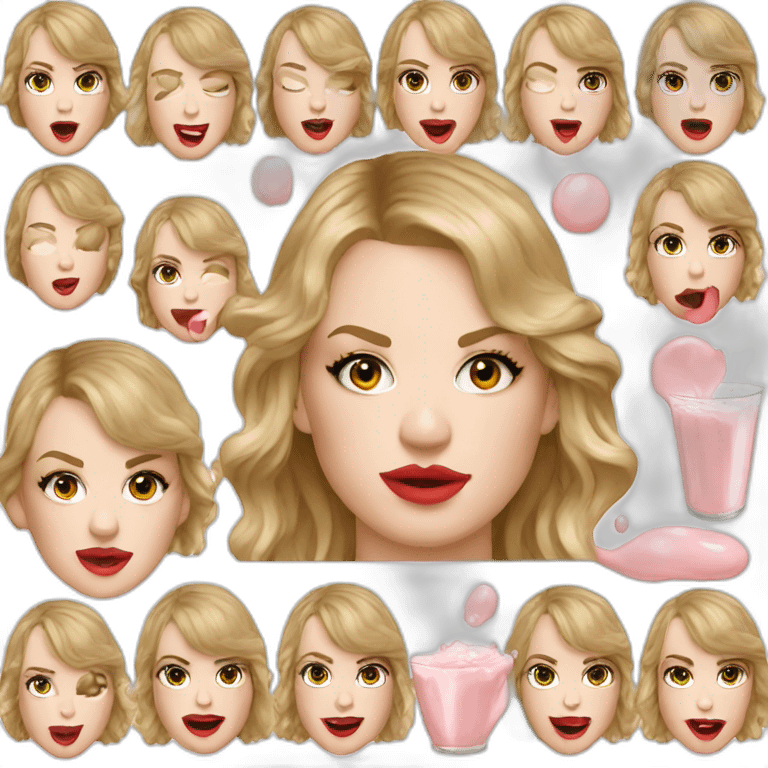 taylor-swift-milk-on-face emoji