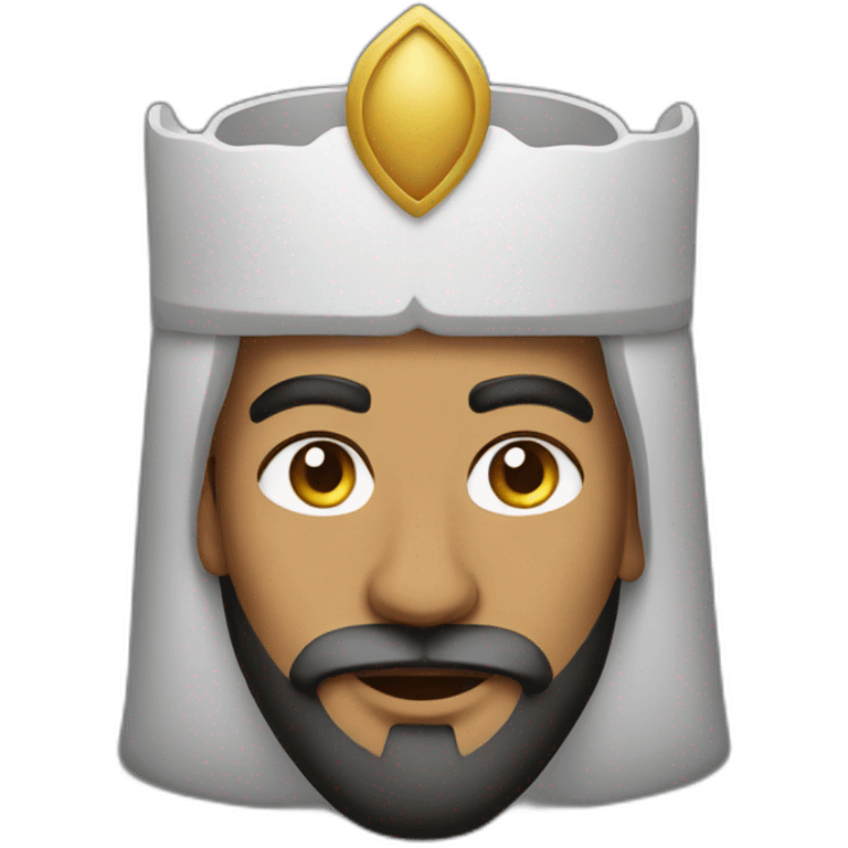 Arabic king emoji