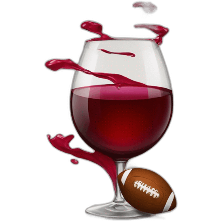 sangre de toro wine with a footbal emoji