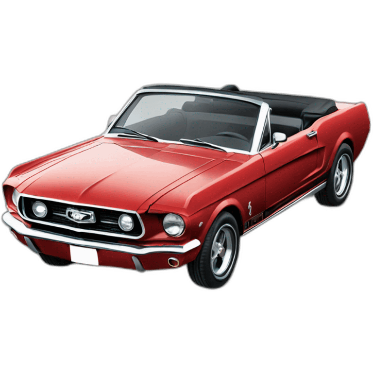 mustang cabriolet emoji