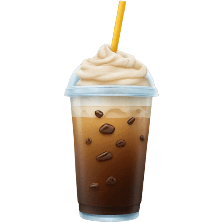 Iced coffee  emoji