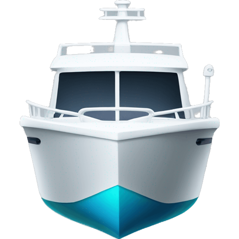 electric and sustainable boat emoji