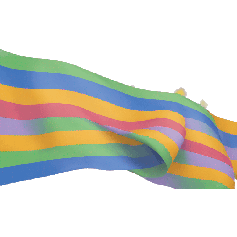 Progressive and intersex inclusive pride flag emoji