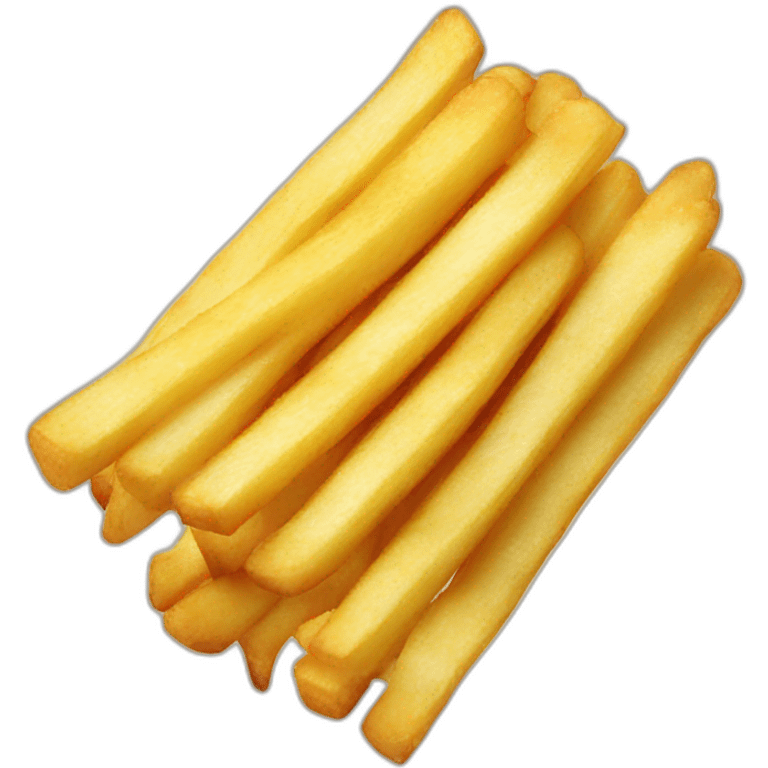 a stick of French fries emoji