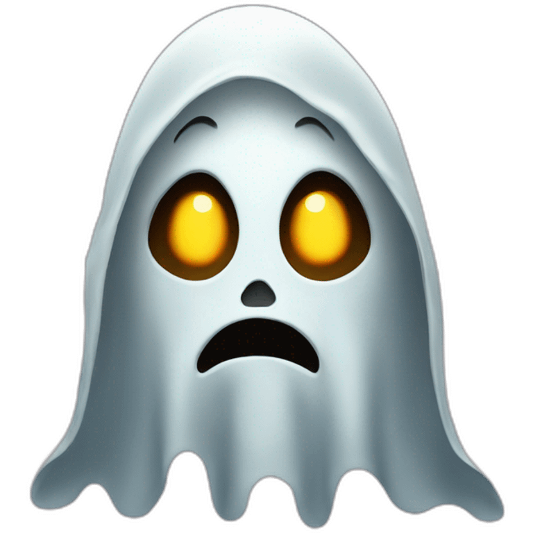 trump as a scary ghost emoji