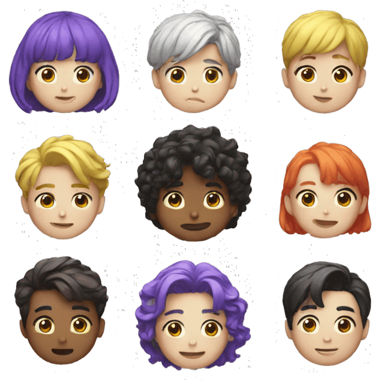 Símbolo de bts emoji