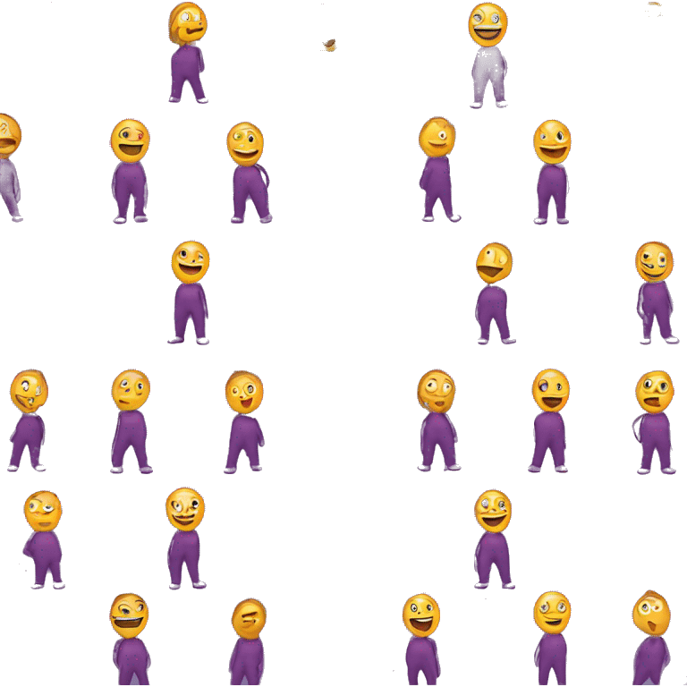 Back Purple leggings  emoji