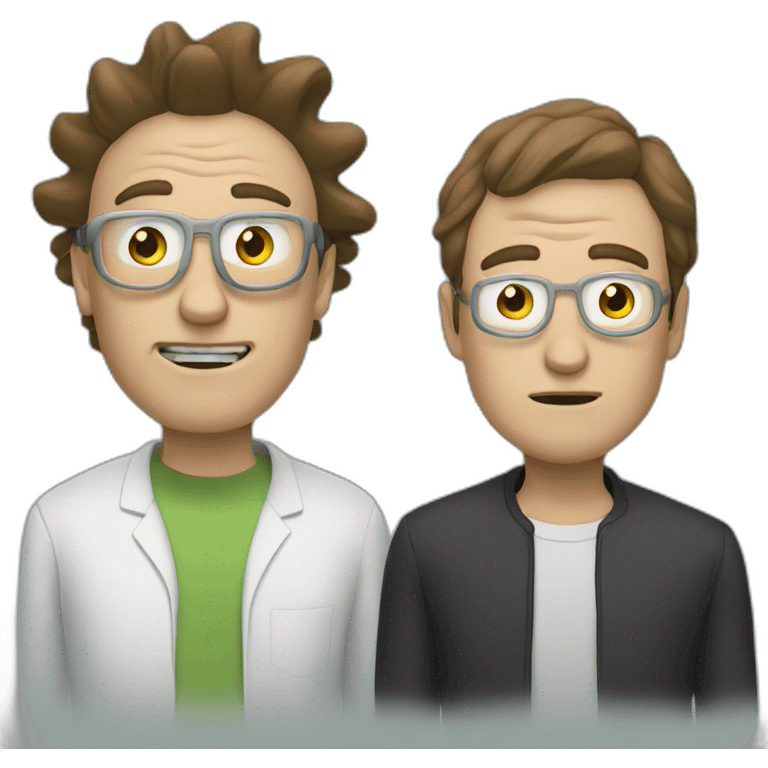 Rik and morty emoji