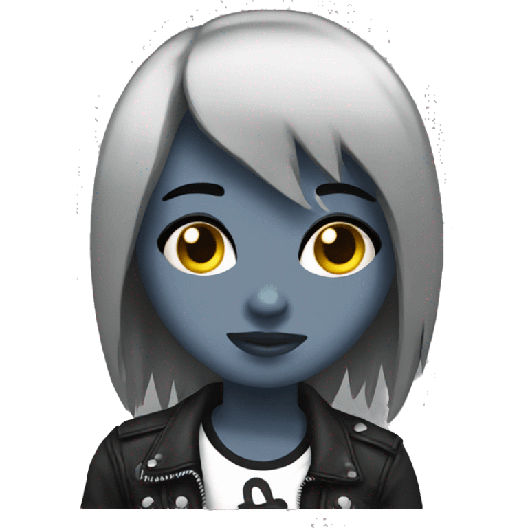 Chica emo emoji