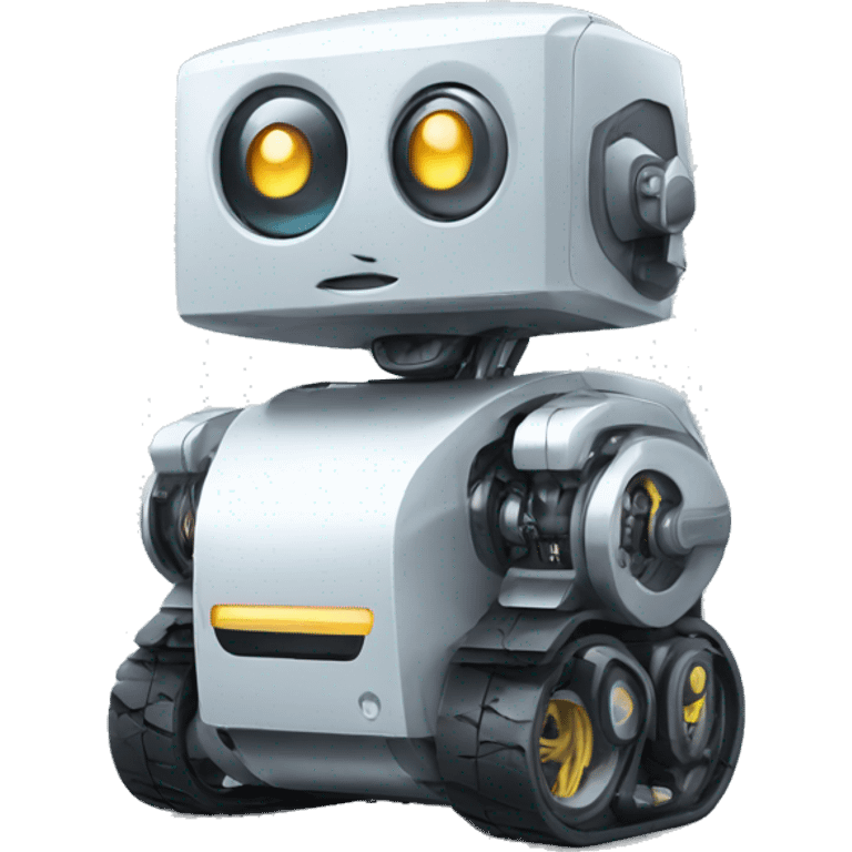 machine robot  car emoji