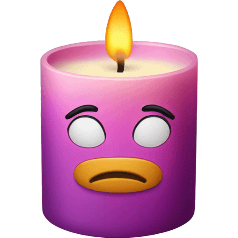 Scented candle emoji