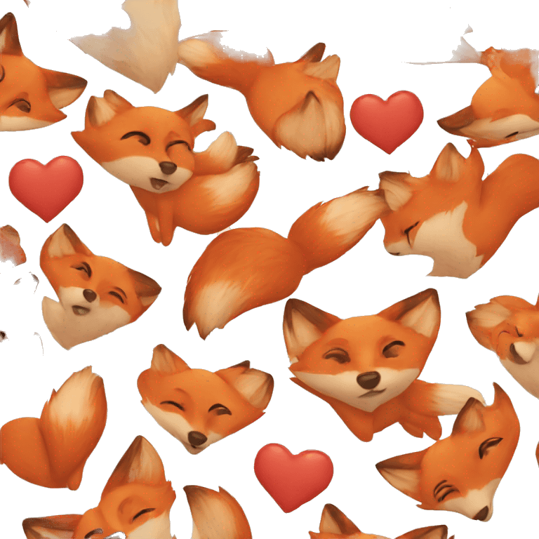 fox heart emoji