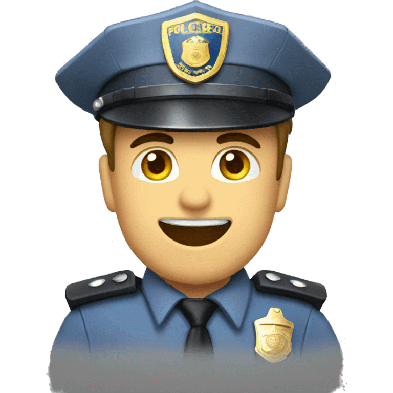 Policia dando parte emoji