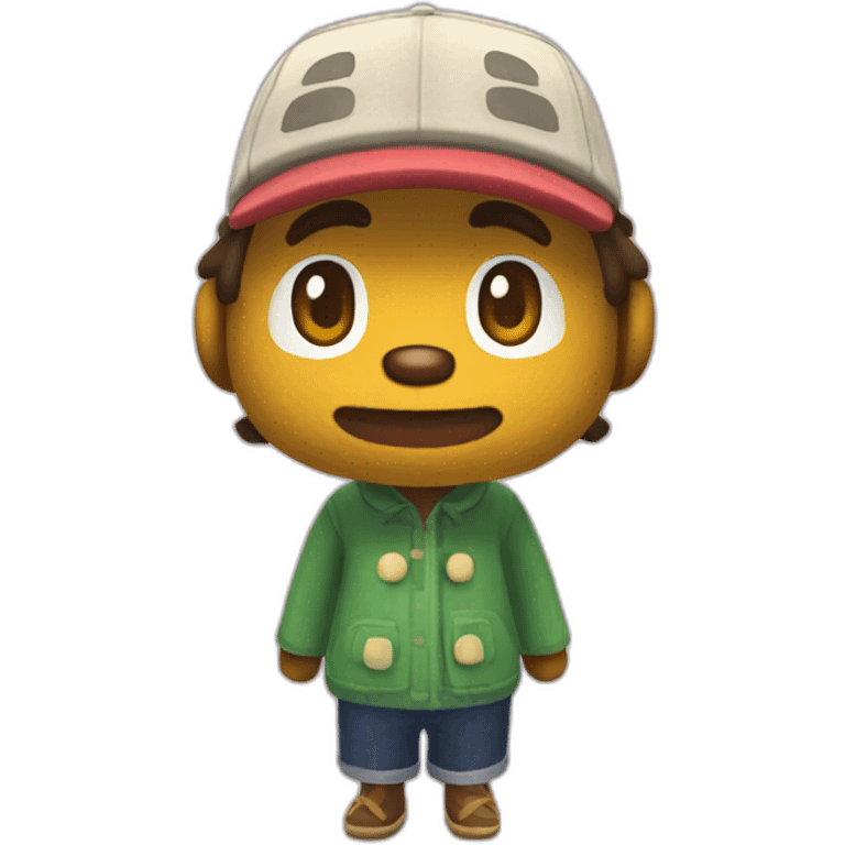 Keke of animal crossing  emoji