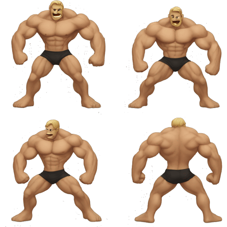 Buff man emoji