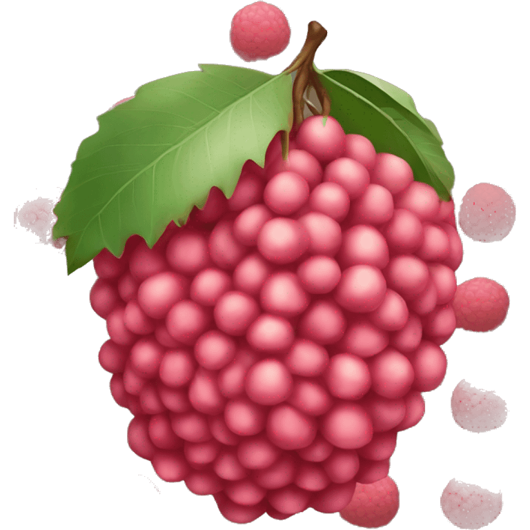 lychee emoji