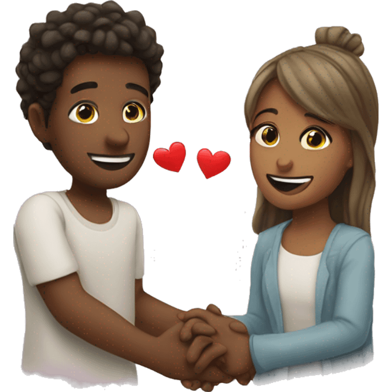 Love and miracles  emoji