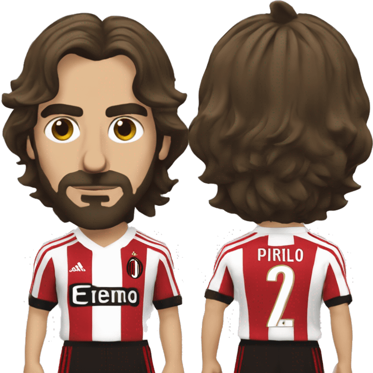 Andrea pirlo AC Milan 21 emoji