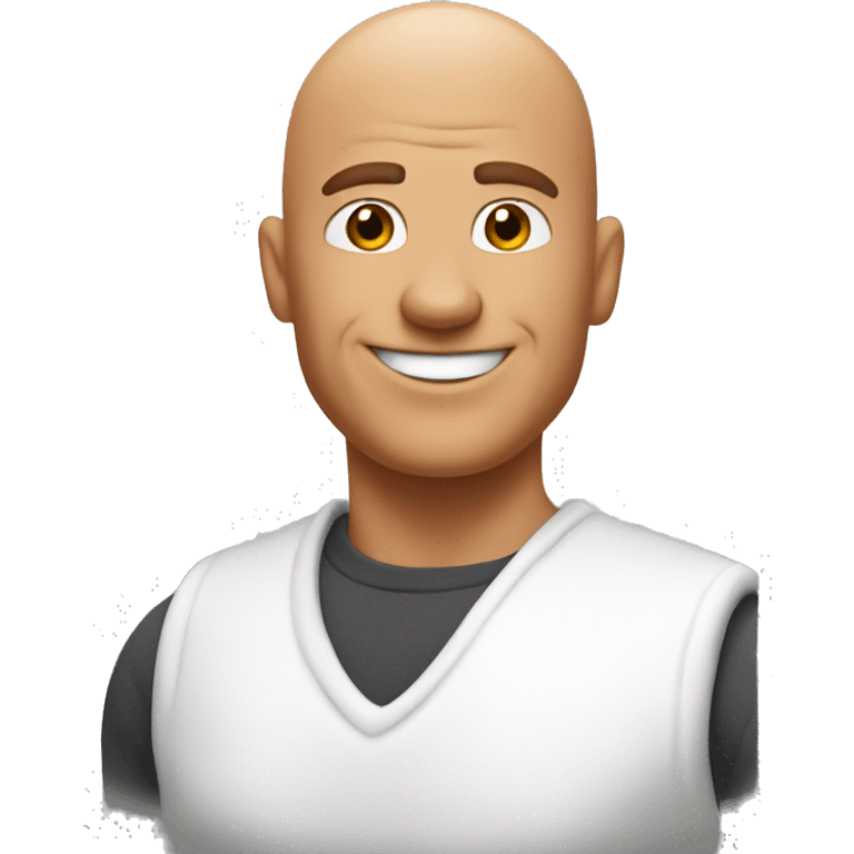 Gay Mr. Clean  emoji