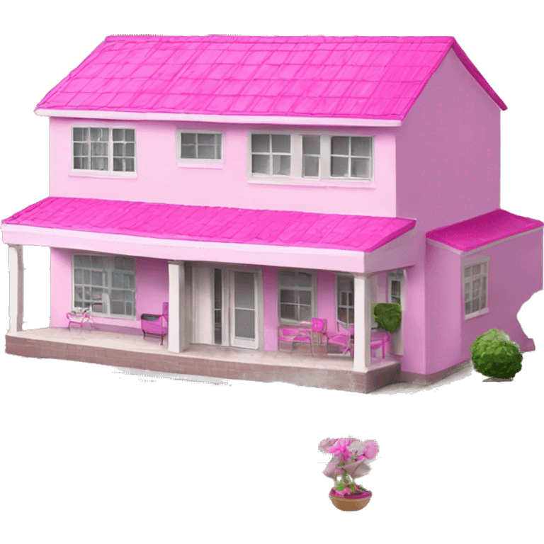 barbie house emoji