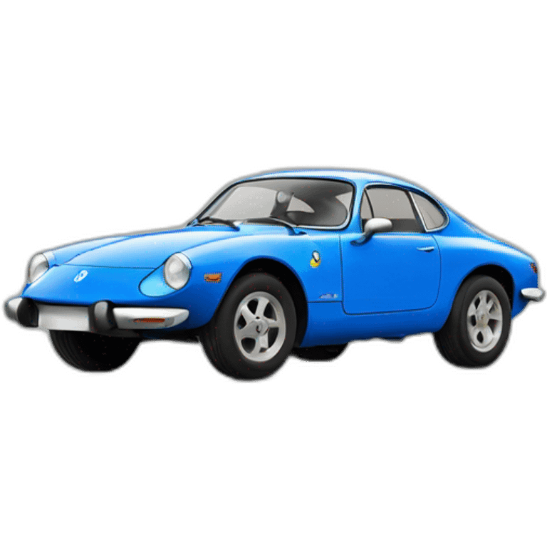 Alpine a 111 blue emoji