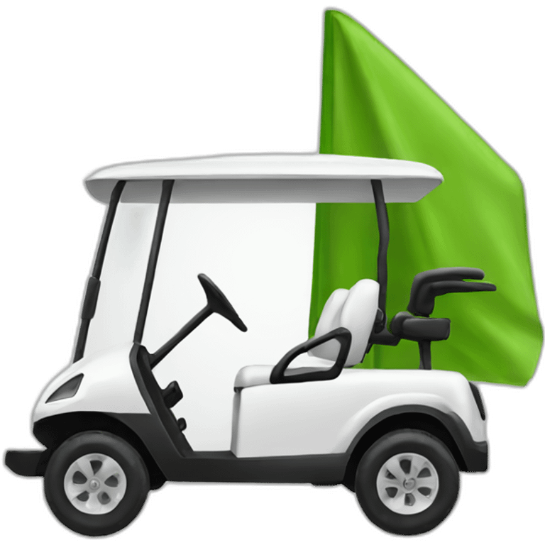 Golf cart emoji