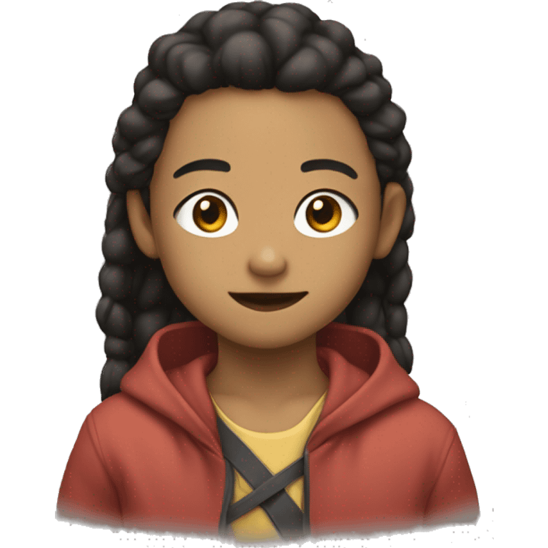 Young miko emoji