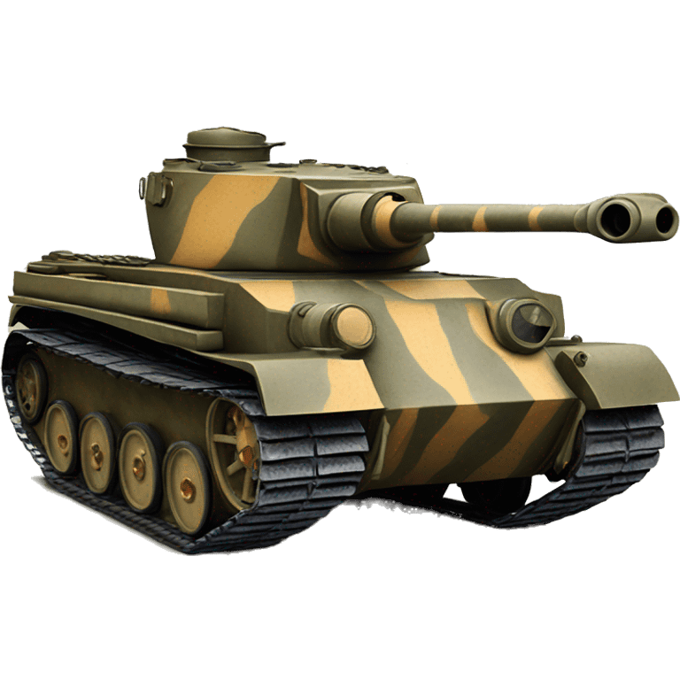 Tiger 1 tank ww2 emoji