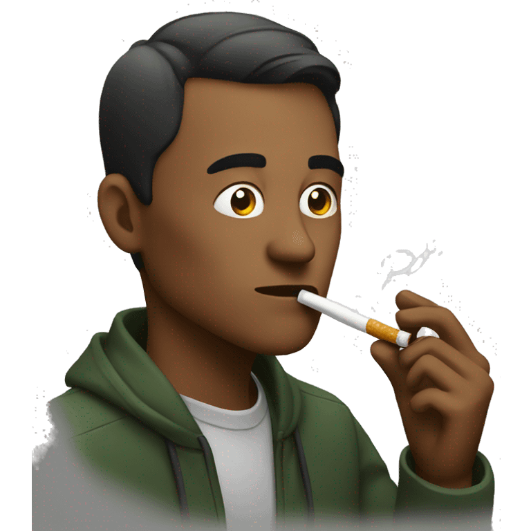 Man smoking  emoji