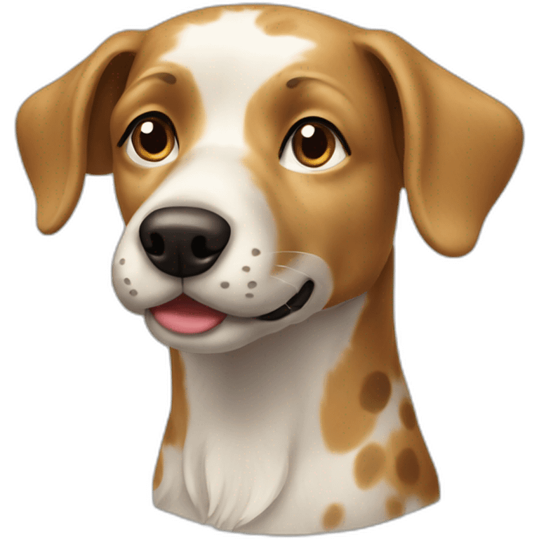 Czech spotted dog emoji