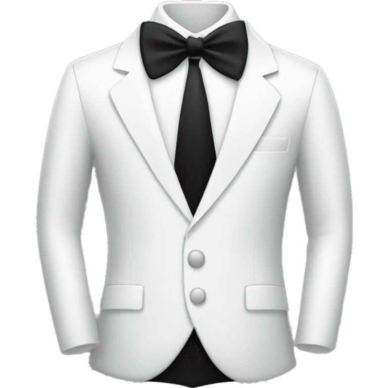 app logo with black tie and white suit basic emoji